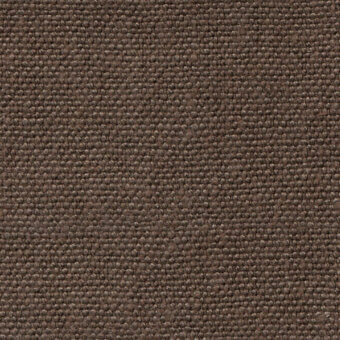 Capri fabric sample, medium brown woven texture, dense nubby plain weave with subtle grid pattern, Bolzan Letto fabric (plus) collection.